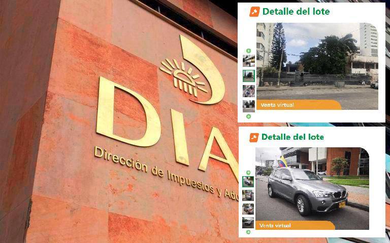 Entre los bienes en posesión de la Dian para ser subastados se encuentra un carro BMW, lotes en Riohacha, La Guajira y Barranquilla. FOTO: ARCHIVO EL COLOMBIANO-captura de pantalla