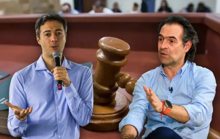 El exalcalde de Medellín, Daniel Quintero, es el actual Superintendente de Salud, entidad que denunció penalmente al actual alcalde de Medellín, Federico Gutiérrez. Foto: EL COLOMBIANO.
