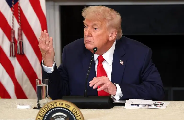 Con las mediaciones diplomáticas del Gobierno de Donald Trump, se han logrado varios acuerdos en conflictos internacionales y que le han valido al republicano nominaciones por parte de líderes políticos al Nobel de la Paz. FOTO: Getty 