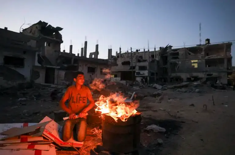 Los habitantes de la Franja de Gaza dependen de los alimentos donados por autoridades extranjeras. FOTO: AGENCIA AFP.