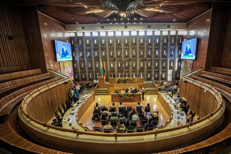 El Contralor de Antioquia es elegido por la Asamblea Departamental con base en una terna que sale del concurso. FOTO: CAMILO SUÁREZ