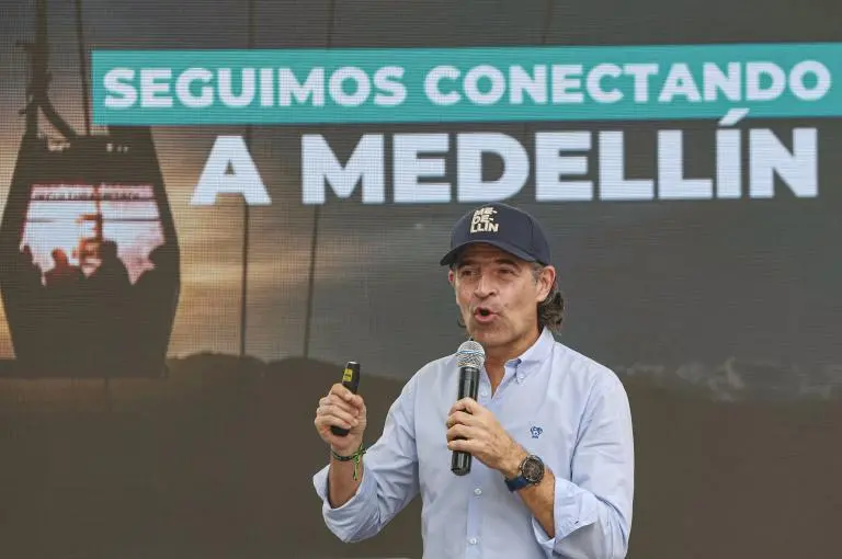 Federico Gutiérrez, alcalde de Medellín. FOTO Manuel Saldarriaga Quintero. 