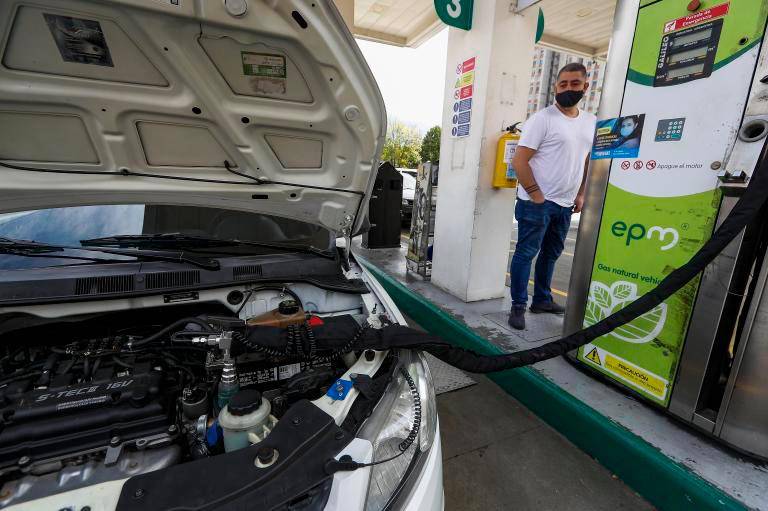 n Antioquia el precio del GNV se mantuvo estable pese a los aumentos registrados en otras regiones del país. FOTO: Manuel Saldarriga