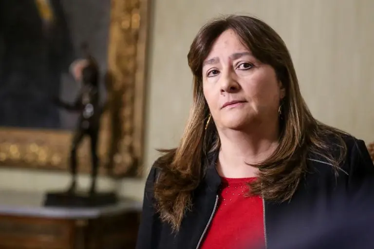  La exministra de Justicia, Ángela María Buitrago, relató que hubo injerencia en su decisión de la designación del ministro encargado de la cartera cuando se hiciera efectiva su salida del Gobierno. FOTO: Colprensa 