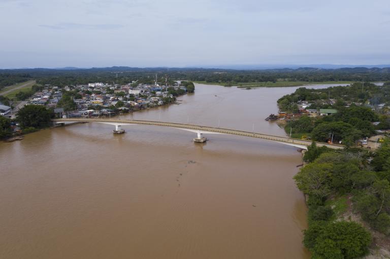 Imagen de referencia de los municipios El Bagre y Zaragoza en Antioquia. FOTO Manuel Saldarriaga Quintero.