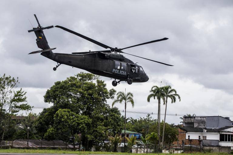 Algunos accidentes de helicópteros militares se han atribuido a condiciones climáticas. FOTO: Julio César Herrera