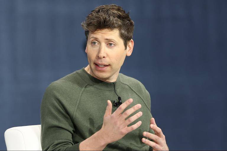 <span class="mln_uppercase_mln">Sam</span><b><span class="mln_uppercase_mln"> Altman, director ejecutivo de OpenAI, el cerebro detrás de ChatGPT. FOTO GETTY</span></b>