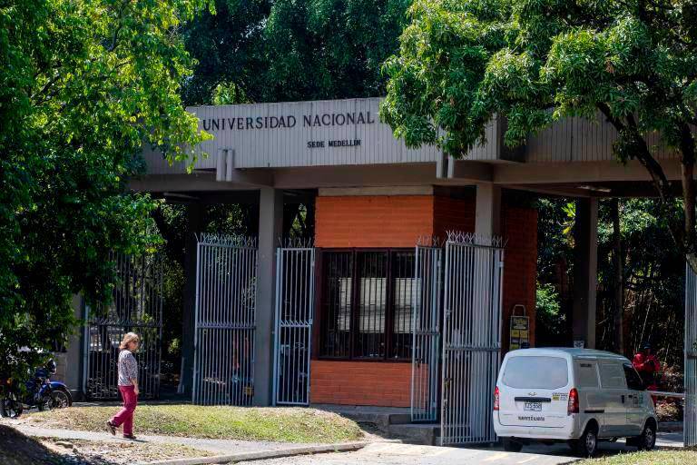 Alertan sobre inseguridad a las afueras del campus de la Universidad Nacional, en Robledo. FOTO EDWIN BUSTAMANTE