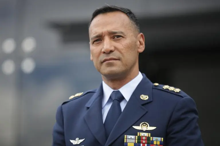 El ministro de Defensa, Pedro Sánchez, dio cuentas sobre el reporte de Medicina Legal que estableció que desde agosto murieron al menos 15 menores de edad en operaciones de Fuerza Pública. FOTO: COLPRENSA