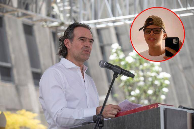 Marlon Rivas Rojas, de 17 años, falleció en el lugar de los hechos. El alcalde Federico Gutiérrez se pronunció, pidiendo investigar a fondo. FOTO: EL COLOMBIANO.