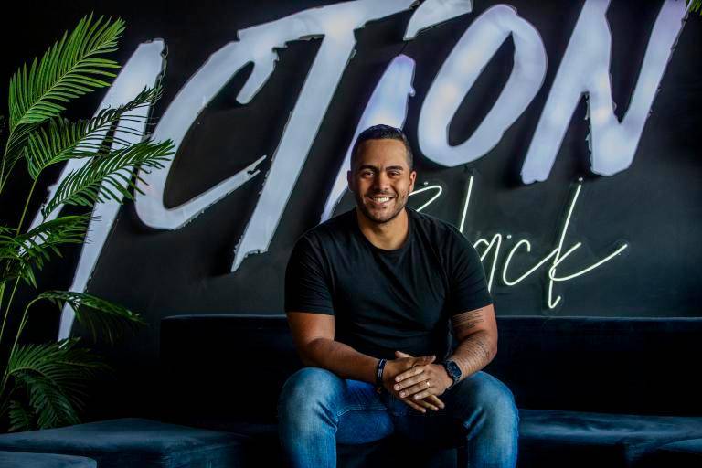 Wilder Zapata, fundador y CEO de Action Black, asegura que la próxima etapa de crecimiento de Action Black estará respaldada por inversiones, socios estratégicos y nuevos negocios más allá de los gimnasios. FOTO: JULIO HERRERA
