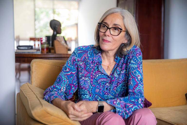 Ana Cristina Vélez es la autora del libro El arte al desnudo, en el que plantea que el arte reside en cualquier actividad humana cuando se supera lo estándar y se llega a un óptimo. FOTO El Colombiano