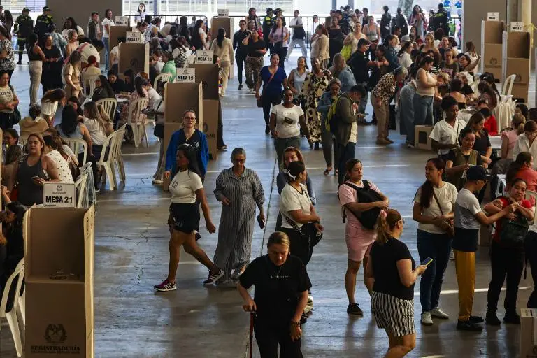 Imagen de referencia de las votaciones del pasado domingo 31 de mayo. FOTO Manuel Saldarriaga.