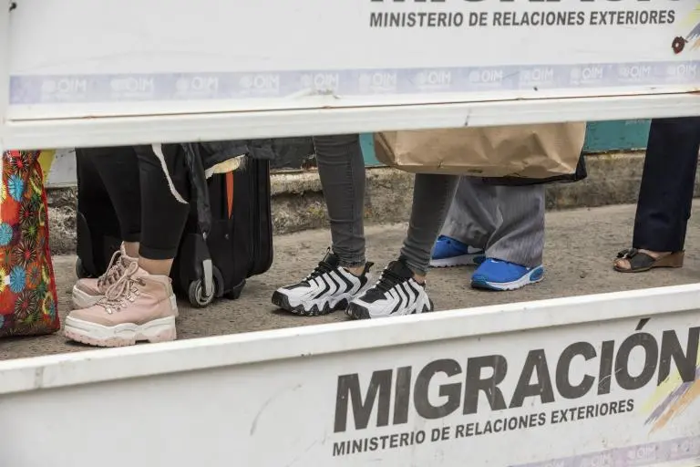 <span class="mln_uppercase_mln">Los</span><b><span class="mln_uppercase_mln"> connacionales fueron retenidos cerca del puente binacional ubicado en el departamento de Arauca, zona fronteriza entre Colombia y Venezuela. Foto: Andrés Camilo Suárez</span></b>