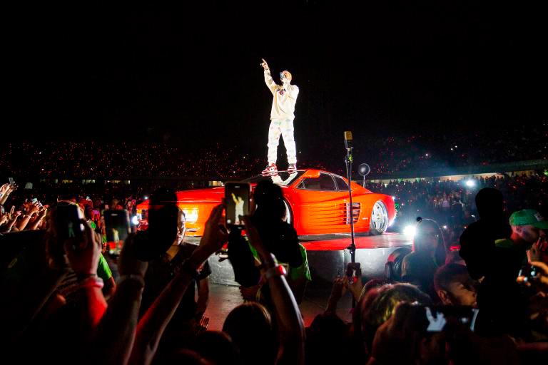 Conciertos y eventos masivos, a lo largo y ancho del país, fueron muy dinámicos el año pasado. En la foto, concierto de J Balvin en el Atanasio Girardot. FOTO: MANUEL SALDARRIAGA