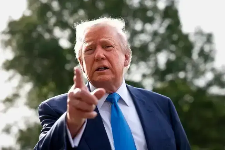 Donald Trump, presidente de Estados Unidos. FOTO AFP. 