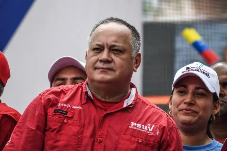 <span class="mln_uppercase_mln">El</span><b><span class="mln_uppercase_mln"> ministro del Interior venezolano, Diosdado Cabello, pidió al gobierno colombiano que también “asegure” la zona fronteriza. FOTO: Getty </span></b>