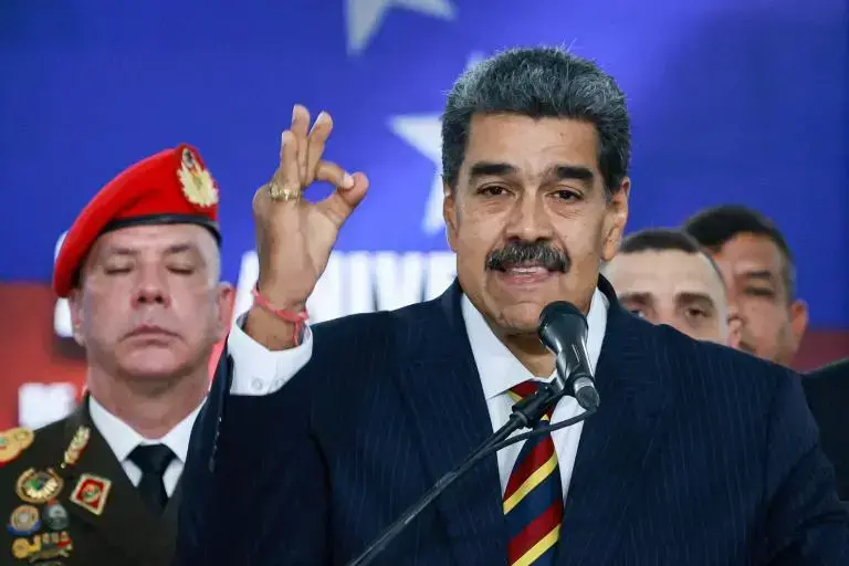 Nicolás Maduro habló sobre el salario mínimo del país en el Día del trabajador. Foto: Getty. 