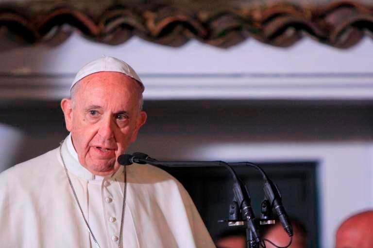 El Papa Francisco se ha visto envuelto en varias polémicas relacionadas con declaraciones de homofobia en los últimos días. FOTO: COLPRENSA 