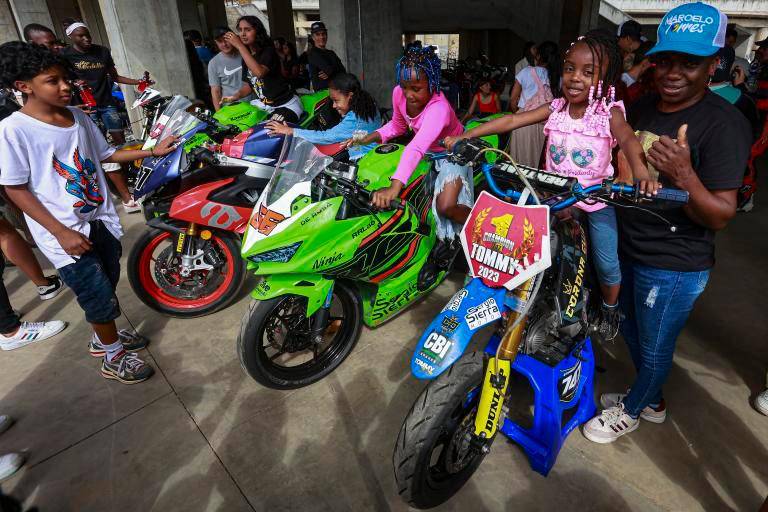 Varios eventos y exhibiciones se realizaron el pasado 30 de diciembre en el Central Park. De esta manera se entregó el escenario para los amantes de los deportes a motor. FOTO Manuel Saldarriaga