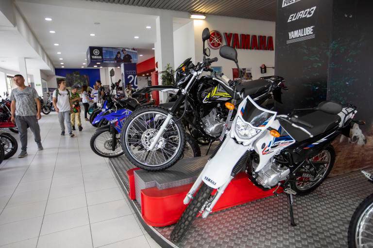 Las motos de entre 101 y 125 cc lideran las preferencias de compra en el país. FOTOS: EL COLOMBIANO.