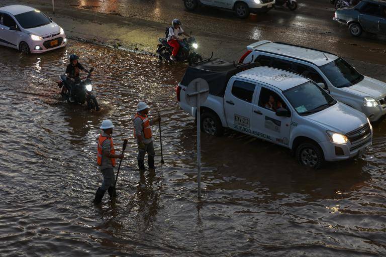 El pasado 28 de enero, Medellín se inundó en su zona sur después de que quebradas como La Presidenta y La Ayurá se desbordaran, sin contar que el río Medellín también se salió de su cauce. Foto: Manuel Saldarriaga Quintero.