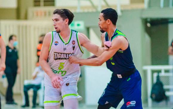 El alero estadounidense Wesley VanBeck nuevamente estará con Tigrillos en la Liga Profesional de Baloncesto que se diputará en Cali. FOTO CORTESÍA DPB