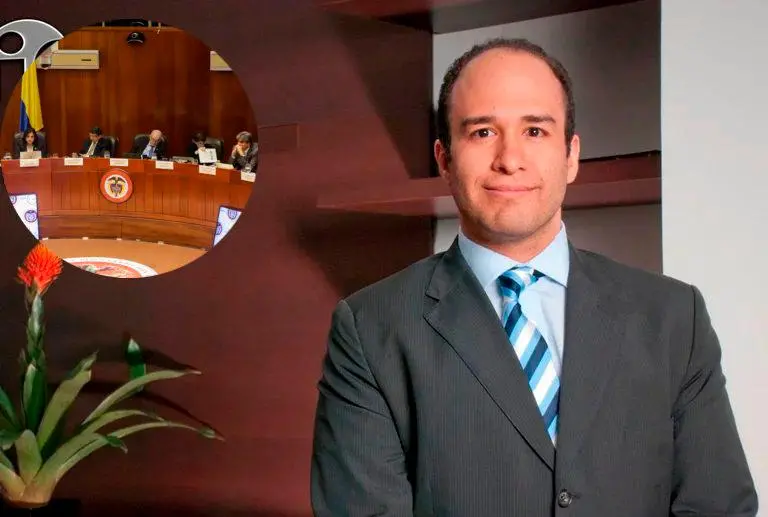 Carlos Pablo Márquez entrará a Sala Plena para emitir el voto número nueve sobre la reforma pensional. FOTO: COLPRENSA