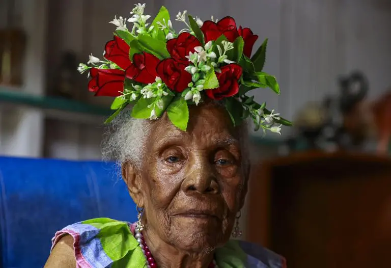 Eustiquia Amaranto fue una de las últimas matronas que hizo parte de la generación de antaño de aquellas familias bullerengueras en el Urabá antioqueño. FOTO: Manuel Saldarriaga