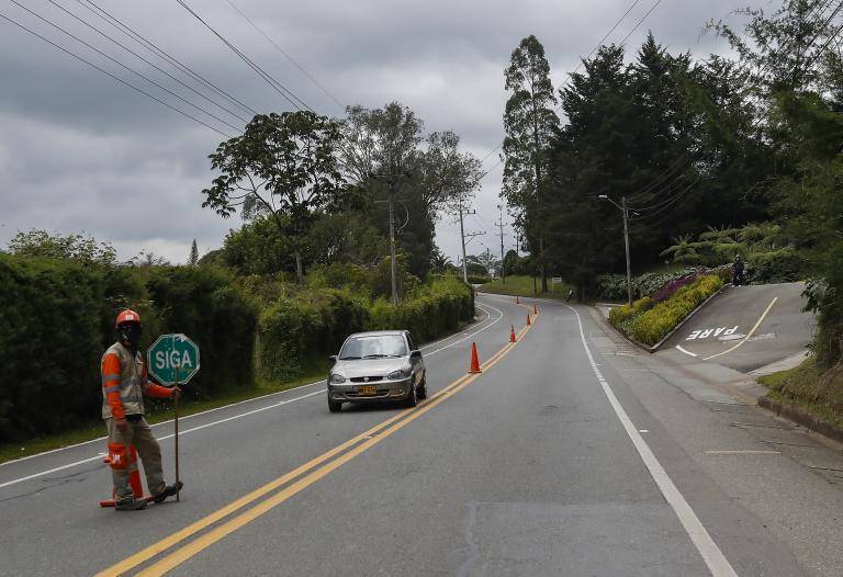 La Gobernación pretende obtener un tributo especial que le permita desarrollar corredores viales estratégicos, especialmente la construcción de vías que conectan los municipios de El Carmen de Viboral, La Unión y La Ceja. Foto: Manuel Saldarriaga Quintero