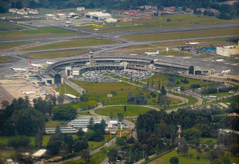 Aspecto del aeropuerto internacional JosÃ© MarÃ­a CÃ³rdova de Rionegro. FOTO: JUAN ANTONIO SÃNCHEZ OCAMPO