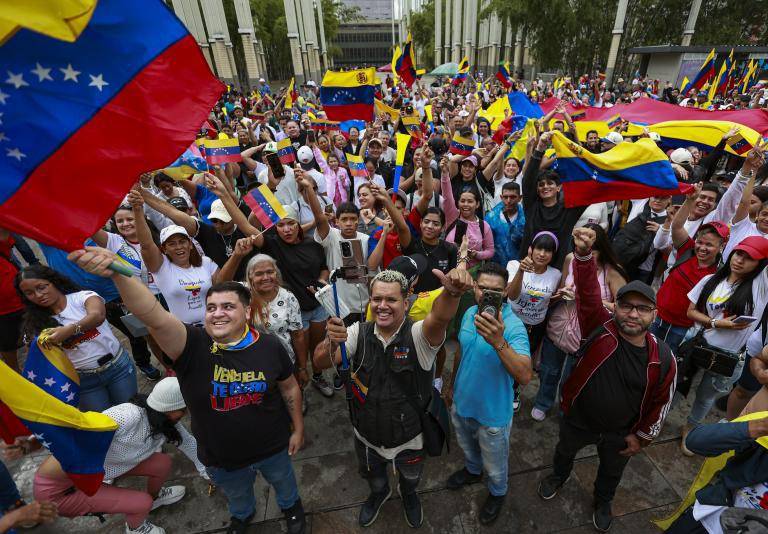 Según Acnur en Medellín hay un total de 240.278 personas provenientes del país vecino, lo que equivale al 10% de la población de la ciudad.Foto: Manuel Saldarriaga Quintero.