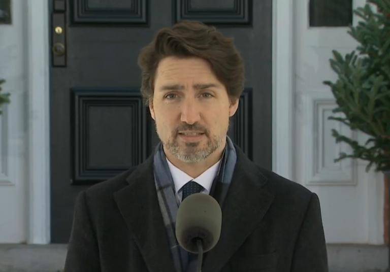 Justin Trudeau, primer ministro de Canadá, se ha referido a la imposición de aranceles como una “guerra comercial” desatada por el presidente estadounidense, Donald Trump. FOTO: COLPRENSA