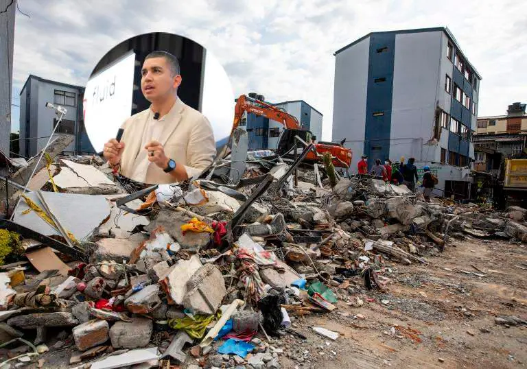 La banca colombiana anunció alivios financieros estimados en $1,1 billones para familias y empresas afectadas por el terremoto. En la imagen Jonathan Malagón, presidente Asobancaria. FOTO JULIO CÉSAR HERRERA