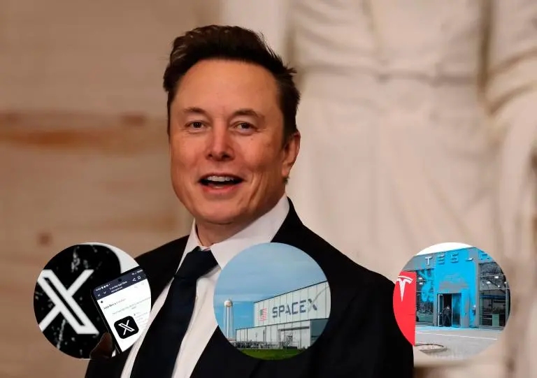 La fortuna de Elon Musk se dispara gracias al crecimiento de SpaceX, Tesla y sus inversiones en inteligencia artificial. FOTOS: GETTY