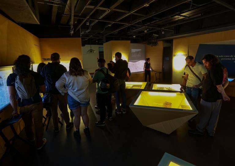 Este año ha aumentado levemente el número de visitantes al Museo Casa de la Memoria. FOTO: MANUEL SALDARRIAGA
