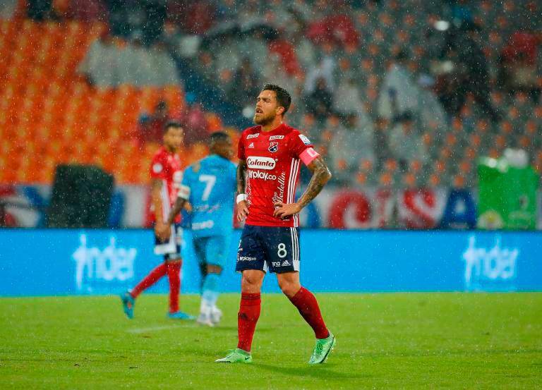 Adrián Arregui disputó 23 partidos con Independiente Medellín en la Liga Betplay 2-2022. FOTO: CAMILO SUÁREZ. 
