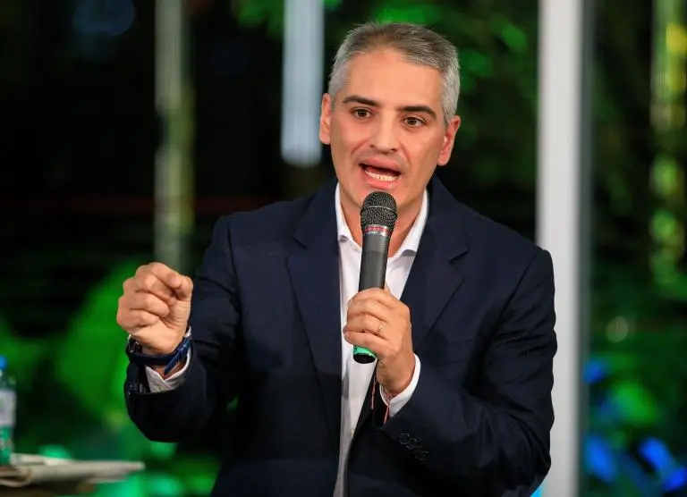 Andrés Julián Rendón Cardona, gobernador de Antioquia. FOTO Andrés Camilo Suárez Echeverry.