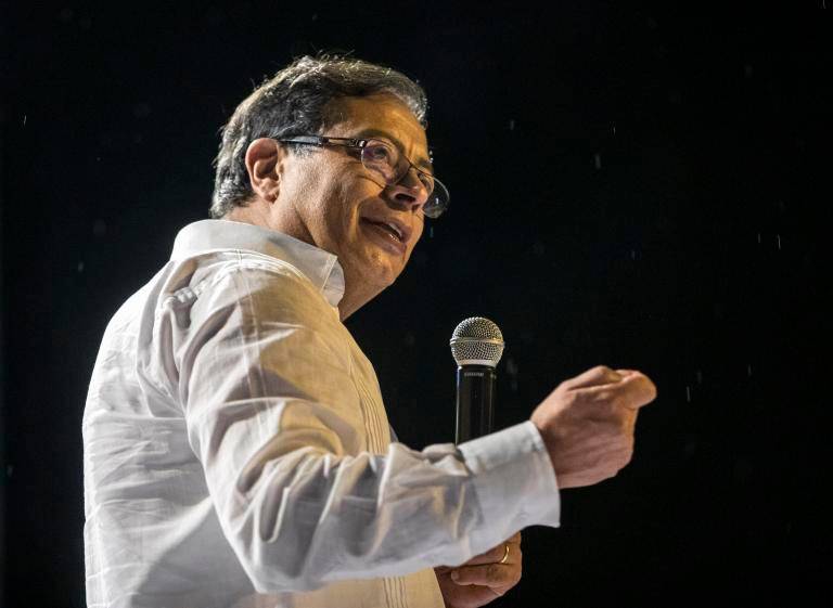Petro se disputa la presidencia de Colombia con Rodolfo Hernández. FOTO ANDRÉS CAMILO SUÁREZ