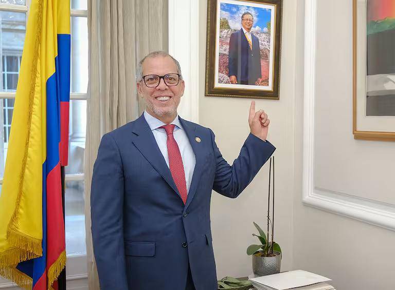 Saade fue nombrado como jefe de despacho presidencial hace algunas semanas. FOTO: Presidencia