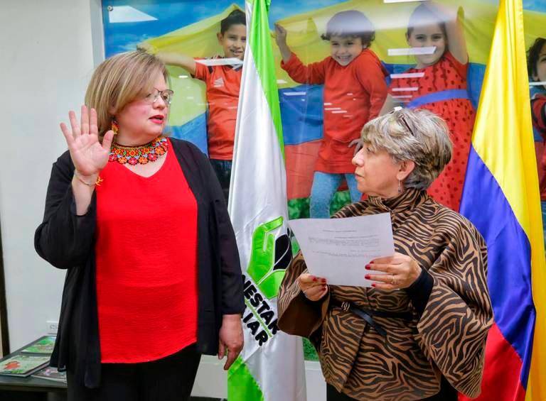 Astrid Cáceres será el reemplazo de Concepción Baracaldo en la dirección del Icbf. FOTO CORTESÍA 