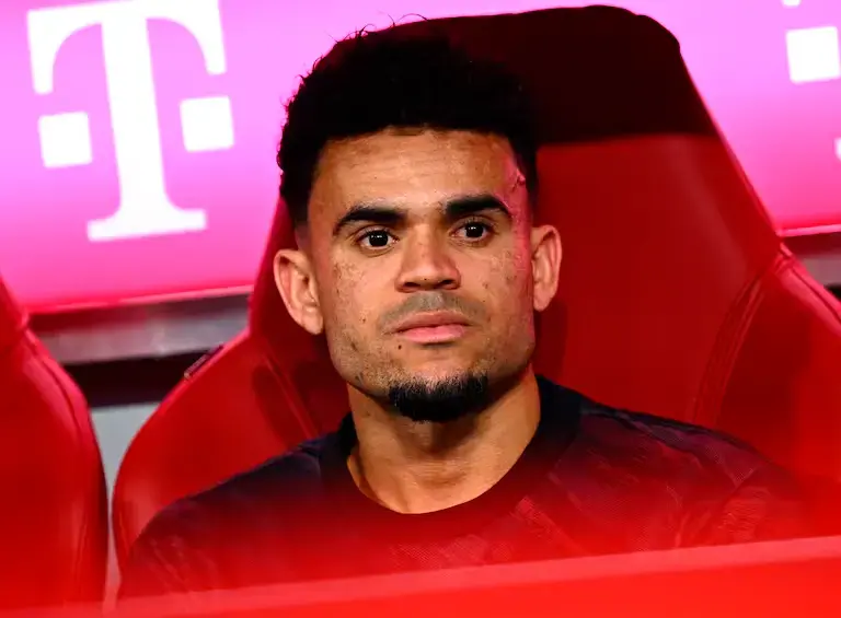 Luis Díaz ingresó para el segundo tiempo en el empate ante el Hamburgo de visitante, donde anotó un gol. FOTO: GETTY