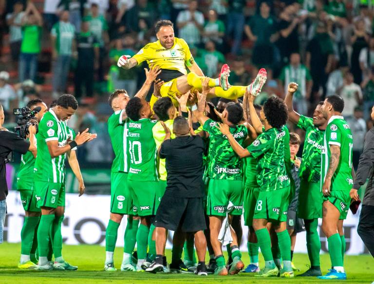 David Ospina será una de las principales fuentes de ingresos para Atlético Nacional durante el Mundial 2026. FOTO: JUAN ANTONIO SÁNCHEZ Y CAMILO SUÁREZ