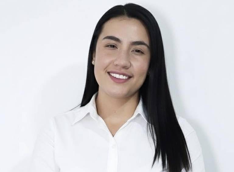 La representante a la Cámara, Verónica Estrada Holguín, elegida recientemente. FOTO: imagen tomada de redes sociales.