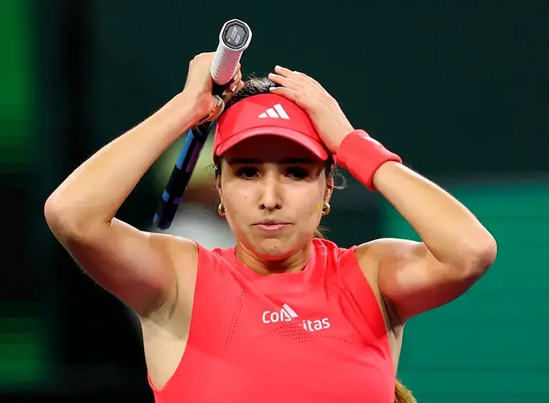 La tenista colombiana Camila Osorio ocupa el puesto 53 del ranking de la WTA. FOTO: GETTY