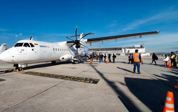 Easyfly recupera sus operaciones en Medellín. Actualmente esta zona pesa el 45% en el mercado de esa aerolínea. Foto CORTESÍA