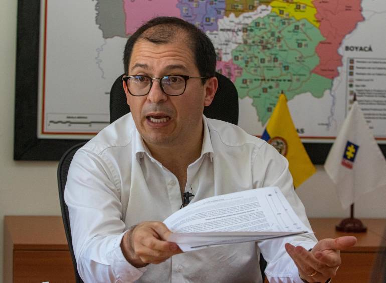 El fiscal general, Francisco Barbosa, expresó que acompaña el proyecto de la paz total bajo lineamientos que no se salgan de lo jurídico. FOTO: Archivo El Colombiano