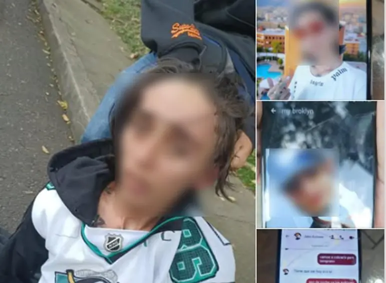‘Medellín Oscura’ publicó esta foto sobre un caso ocurrido en Castilla. FOTOS: Medellín Oscura