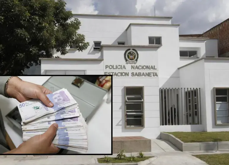 La mujer se apropió del dinero en diciembre de 2024 pero en el mes siguiente fue capturada por la Policía. FOTOS: ARCHIVO