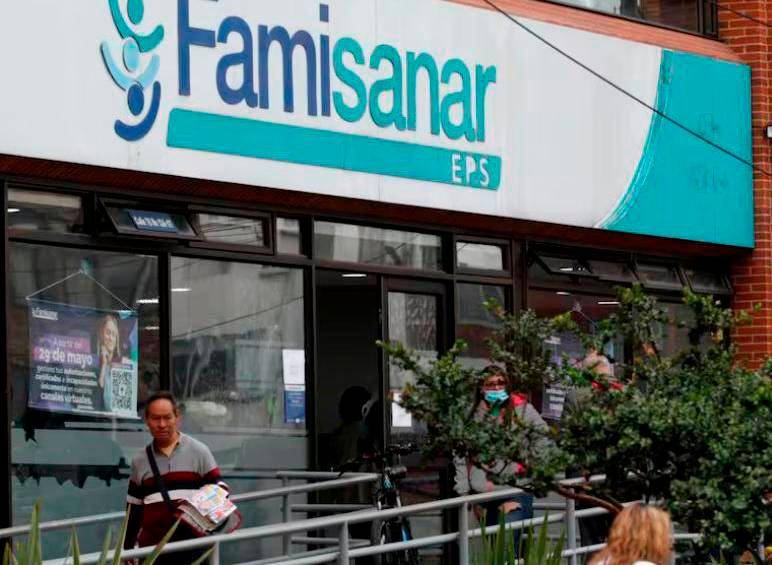 La EPS Famisanar cuenta con una población de 2,8 millones de afiliados. FOTO COLPRENSA